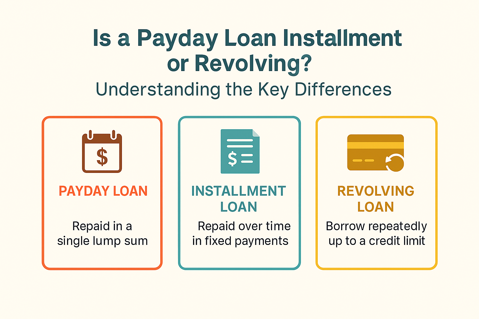 Is a Payday Loan Installment or Revolving?