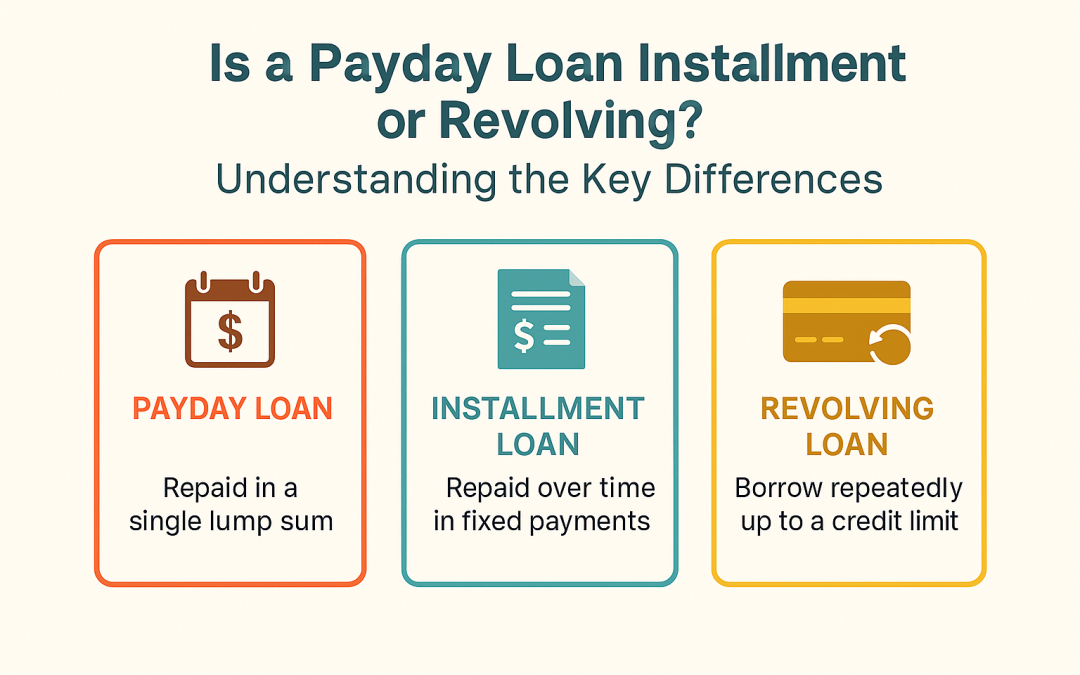 Is a Payday Loan Installment or Revolving?