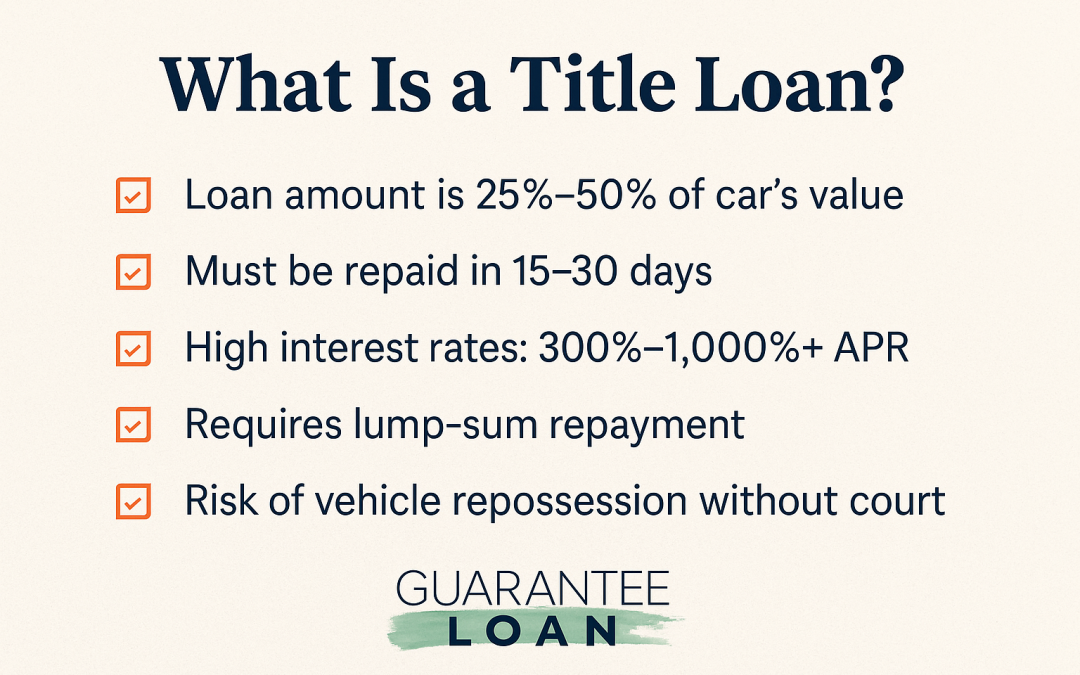 What Is a Title Loan