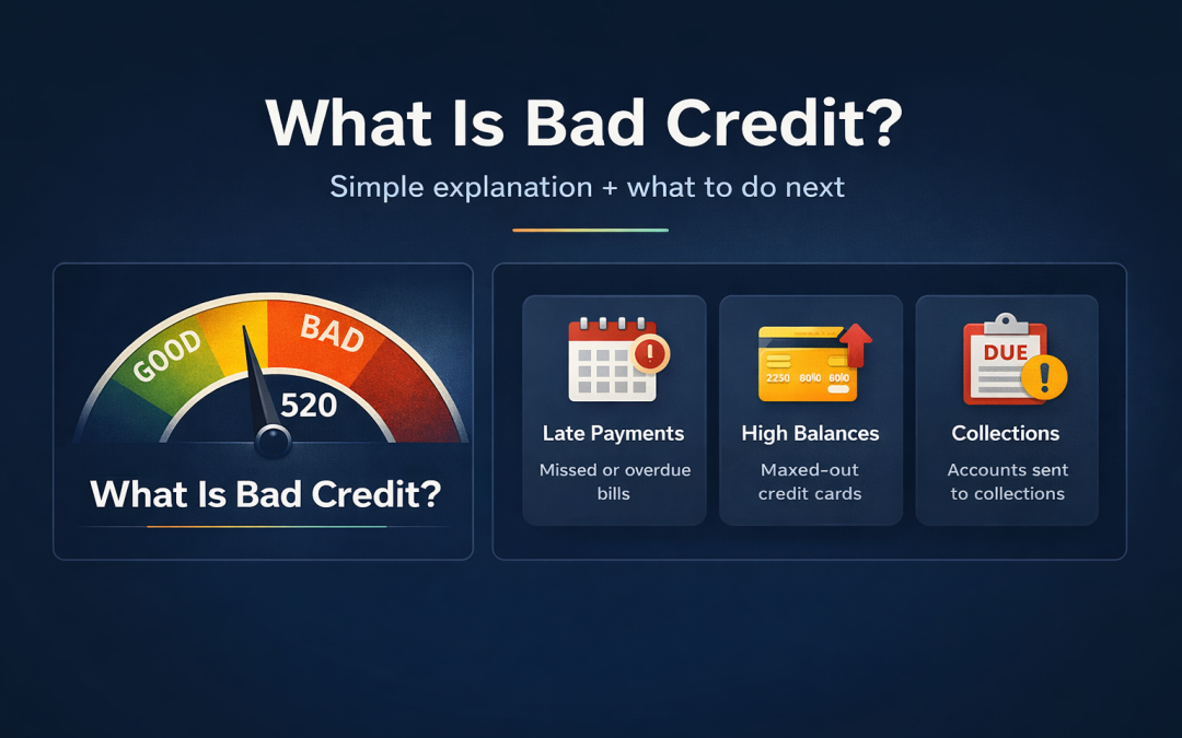 What is Bad Credit?